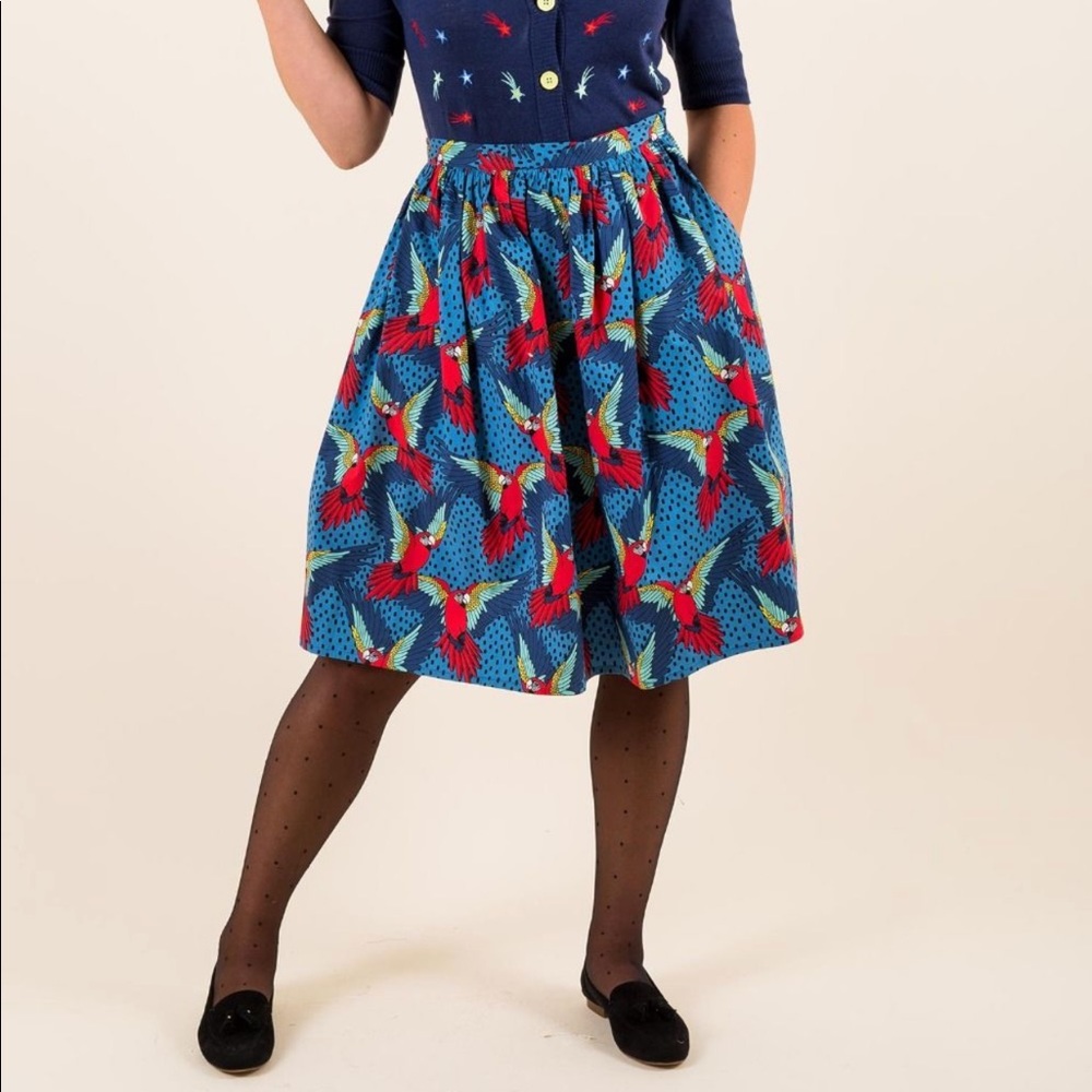 Harkel Brand A-Line Skirt with pockets